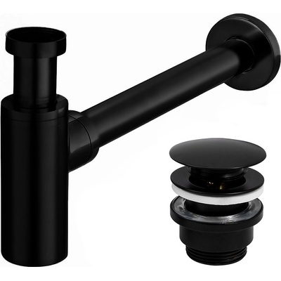 Rea Сифон REA Black Mat (REA-A5215)