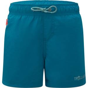 Trollkids Детски бански слипове Trollkids Kid's Balestrand Shorts Swim brief - Atlantic Blue / Dusky Turquoise - размер 152 (EU) (750-1371-0118)