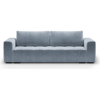 Milo Casa Светлосиньо кадифено канапе Luca - Milo Casa (MIL_3SF_46_F1_LUCA8)