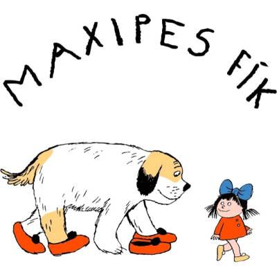 Maxipes Fík – v bačkorách a Ája s nápisem – jedlý obrázek na dort – Hledejceny.cz