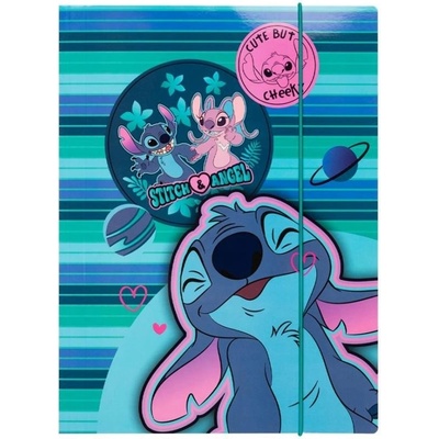 Colorino školní desky s gumičkou A4 Stitch – Sleviste.cz
