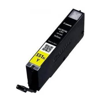 Compatible ГЛАВА CANON CLI-551XLY - PIXMA IP 7250, PIXMA MG 5450, PIXMA MG 6350 - Yellow ink tank With Chip - CLI-551XLY - P№ NP-C-0551XLY/C - G&G -