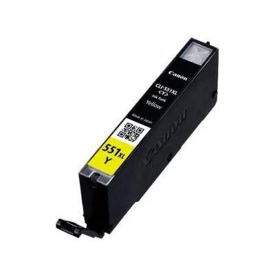Compatible ГЛАВА CANON CLI-551XLY - PIXMA IP 7250, PIXMA MG 5450, PIXMA MG 6350 - Yellow ink tank With Chip - CLI-551XLY - P№ NP-C-0551XLY/C - G&G -