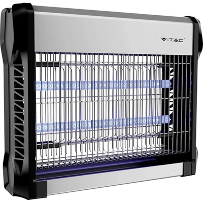 V-Tac UV světlo likvidátor hmyzu 354 mm x 93.5 mm hliník černá 1 ks VT-3216 11179