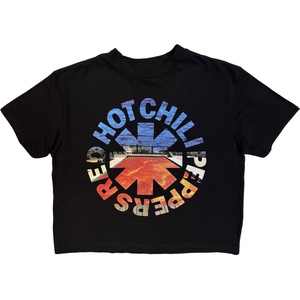 Red Hot Chili Peppers Californication Asterisk Crop Top Black L Дамски (RHCPCT15LB03)