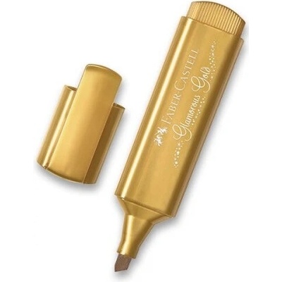 Faber-Castell 154650 Textliner 46 Metallic metalický zlatý