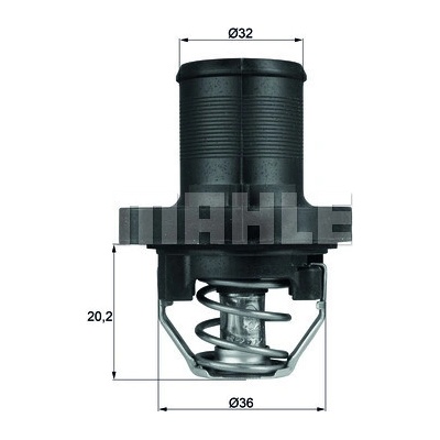 Termostat chladící kapaliny MAHLE ORIGINAL TI 47 89 (TI4789) | Zboží Auto