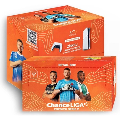 SportZoo Chance liga 2025-2026 2. série Retail box