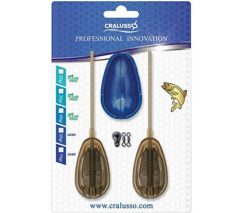 CRALUSSO - Krmítko Method Rocket 2 + 1 40 g