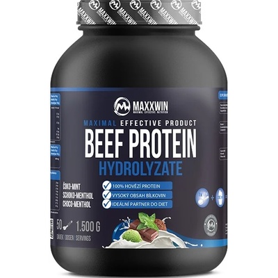 MAXXWIN Beef Protein, шоколад и мента, 1500 g, Maxxwin