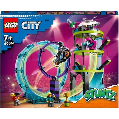 LEGO® City 60361 Nejbláznivější kaskadérská výzva