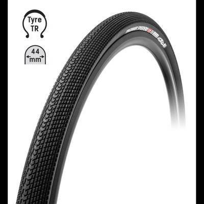 TUFO Gravel Speedero 44-622 kevlar, TLR čern