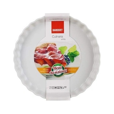 Banquet Zapékací forma kulatá 28,5cm Culinaria White – Zboží Dáma