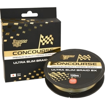 Benzar Mix Pletený Concourse Ultra Slim Braid 8X 120 m 0,12 mm 12,2 kg