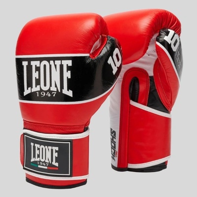 LEONE 1947 Боксови Ръкавици Leone Shock Pro Red - 12 oz