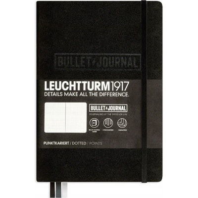 Leuchtturm1917 Bullet Journal A5 Zápisník Black – Hledejceny.cz