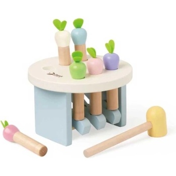 Classic World Забавна детска игра с чукче - Овощна градина