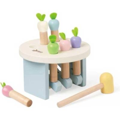 Classic World Забавна детска игра с чукче - Овощна градина