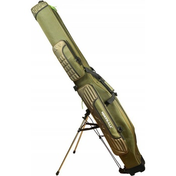 Mistrall puzdro na prúty so stojanom 3 komory 160cm khaki