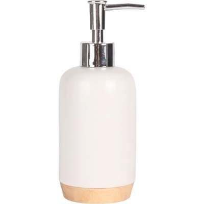 Inter Ceramic Дозатор за течен сапун Inter Ceramic - Бейли, 7.6 x 19 cm, бял (59163)