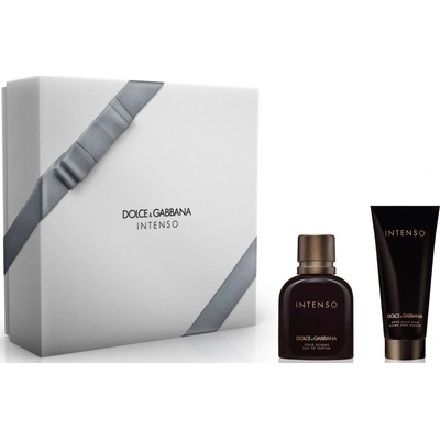 Dolce & Gabbana Intenso Pour Homme EDP 75 ml + balzám po holení 100 ml dárková sada