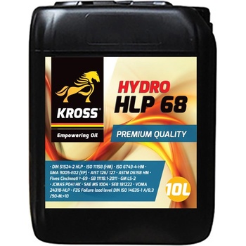 Kross Хидравлично масло kross hydro hlp 68 10л