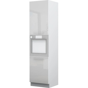  Висок шкаф за вграждане на фурна Riva K23-60-2KR/2