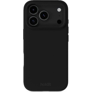 Holdit Калъф Holdit - Silicone, iPhone 17 Pro, черен (7330985168093)