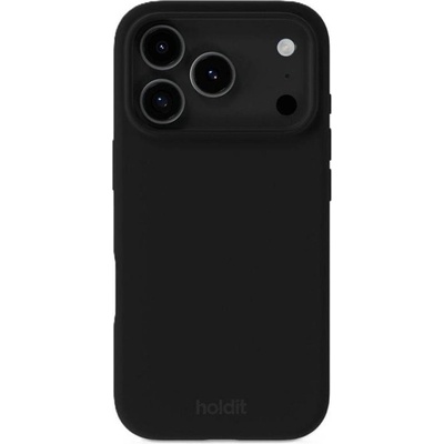 Holdit Калъф Holdit - Silicone, iPhone 17 Pro, черен (7330985168093)