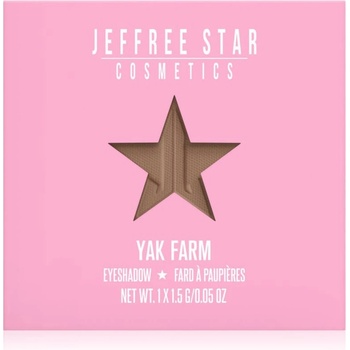 Jeffree Star Cosmetics Artistry Single Eyeshadow сенки за очи цвят Yak Farm 1.5 гр