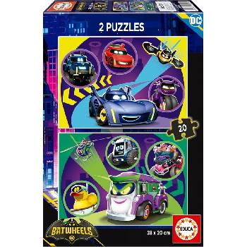 Educa Пъзел 2 в 1 Educa, Батман, 2в1, 20 части (EDU20106)