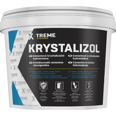 Den Braven Cementová krystalizační hydroizolace Krystalizol 5 kg šedá