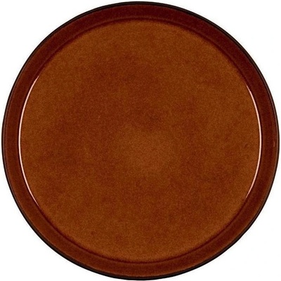 Bitz Servírovací talíř 27 cm černá / jantarová