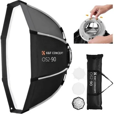 K&F concept quick release octagonal softbox 90 cm