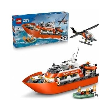 LEGO® City - Coast Guard Rescue Boat & Helicopter (60504)