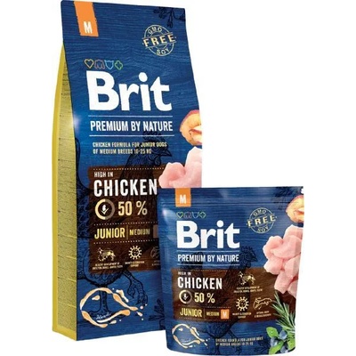 Brit Premium by Nature Medium Junior 15 kg