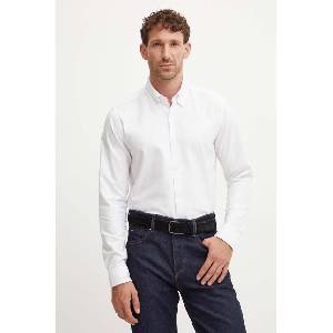 BOSS Orange Памучна риза Rickert_M (50519707) - answear - 113,42 лв