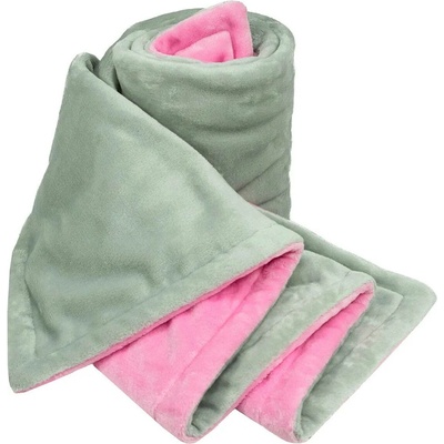 Esito Dětská deka dvojitá Kristýna Pink Silver růžová stříbrná