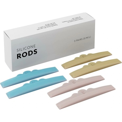 Nanolash Silicone Rods Silikonové natáčky pro lifting a laminaci řas 3ks
