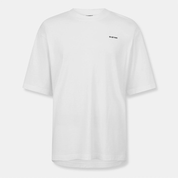 G Star Тениска G Star Men's Gstar Base Regular Fit T-Shirt - White
