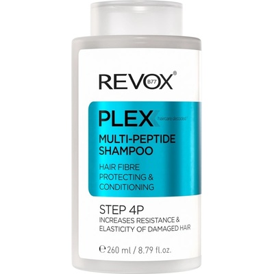 Revox Cosmetics REVOX B77 Plex Multi-Peptide Shampoo Step 4P Шампоан за коса дамски 260ml