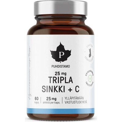 Puhdistamo Triple Zinc 60 kapsúl