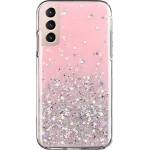 Wozinsky Силиконов калъф Wozinsky Star Glitter за Samsung Galaxy S21 Plus 5G/Galaxy S30 Plus - Розов KP9962