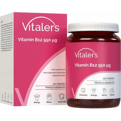 Vitaler's Vitamín B12 950 mcg 120 tabliet