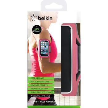 Image 1 of Belkin Slim-Fit Plus Armband за iPhone 6/6S * Цвят: сив/розов