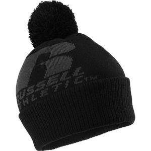 Russell Athletic Winter pompom hat черно, тъмносиво uni (a33062-io-099)