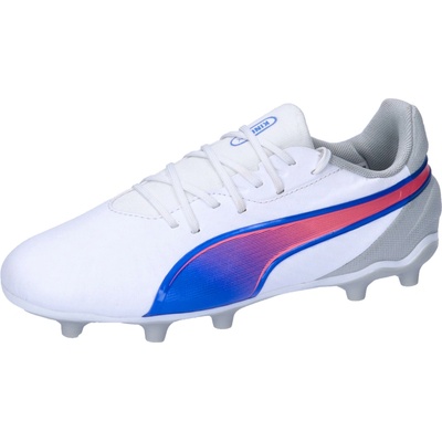 Puma KING MATCH JR FG/AG Bílá