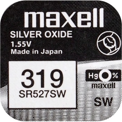 Maxell Silver Oxide 319 1ks 4902580132200