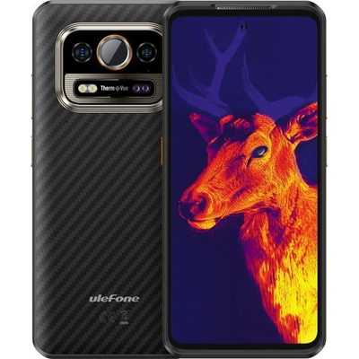 Armor 25T, Удароустойчив (6+6GB) + 256GB, 50MP Камера, Нощно виждане + Термо Камера, Батерия 6500mAh (черен) (Ulefone Armor 25T)