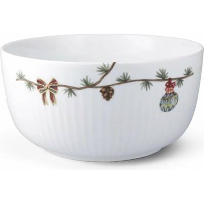KÄHLER Porcelánová mísa Hammershøi Christmas 2026 porcelán bílá 21 cm